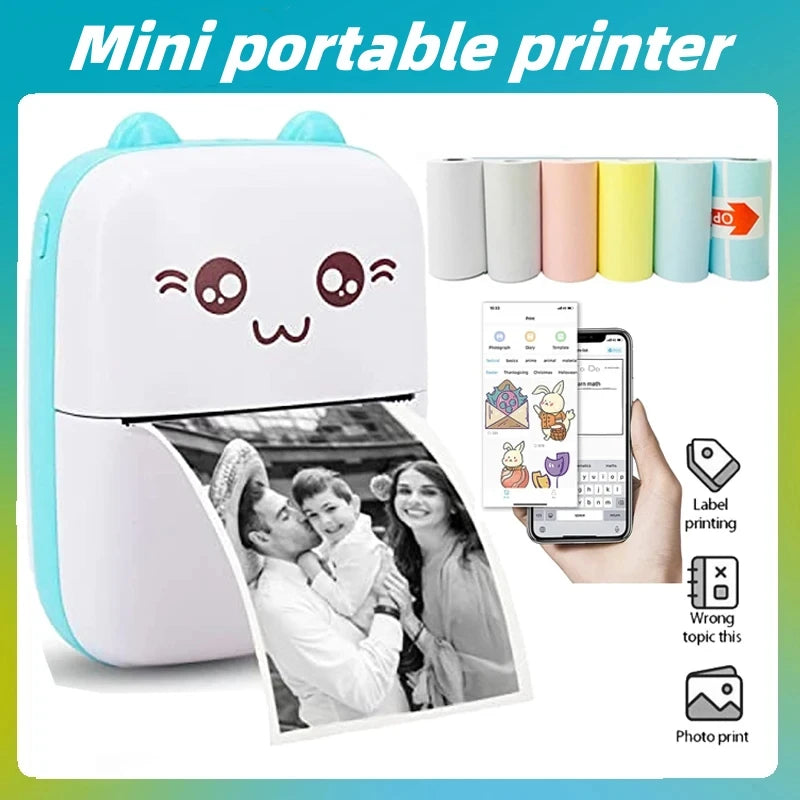 Portable Bluetooth Thermal Printer