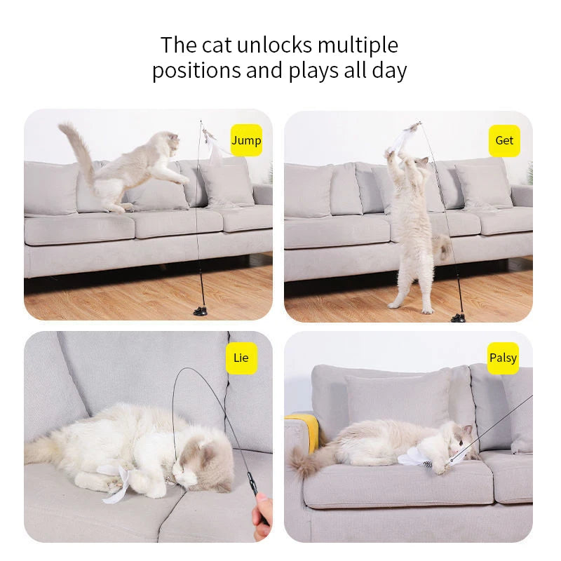 Interactive Cat Toy Handfree