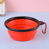 Pet Dog Collapsible Feeder Bowl