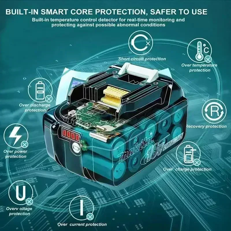 Makita 18V 5.0Ah/6.0ah Rechargeable Battery Makita