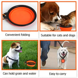 Pet Dog Collapsible Feeder Bowl