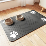 Pet Feeding Mat-Absorbent For Food and Water