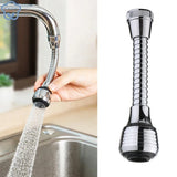 360 Rotatable Bubbler High Pressure Faucet Extender