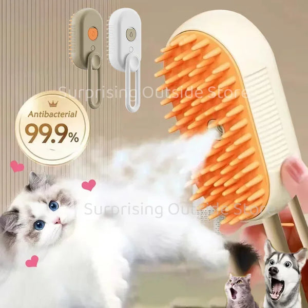 Pet Spray Massage Brush