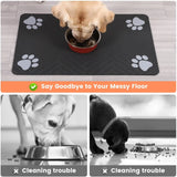 Pet Feeding Mat-Absorbent For Food and Water