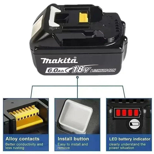 Makita 18V 5.0Ah/6.0ah Rechargeable Battery Makita